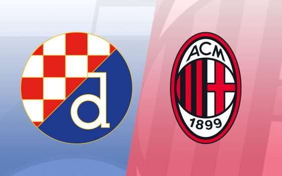 Come vedere Dinamo Zagabria-Milan in streaming (Champions)
