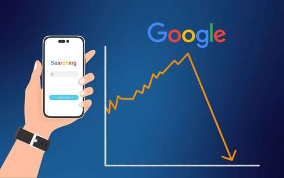 Google, cala la popolarità del motore di ricerca