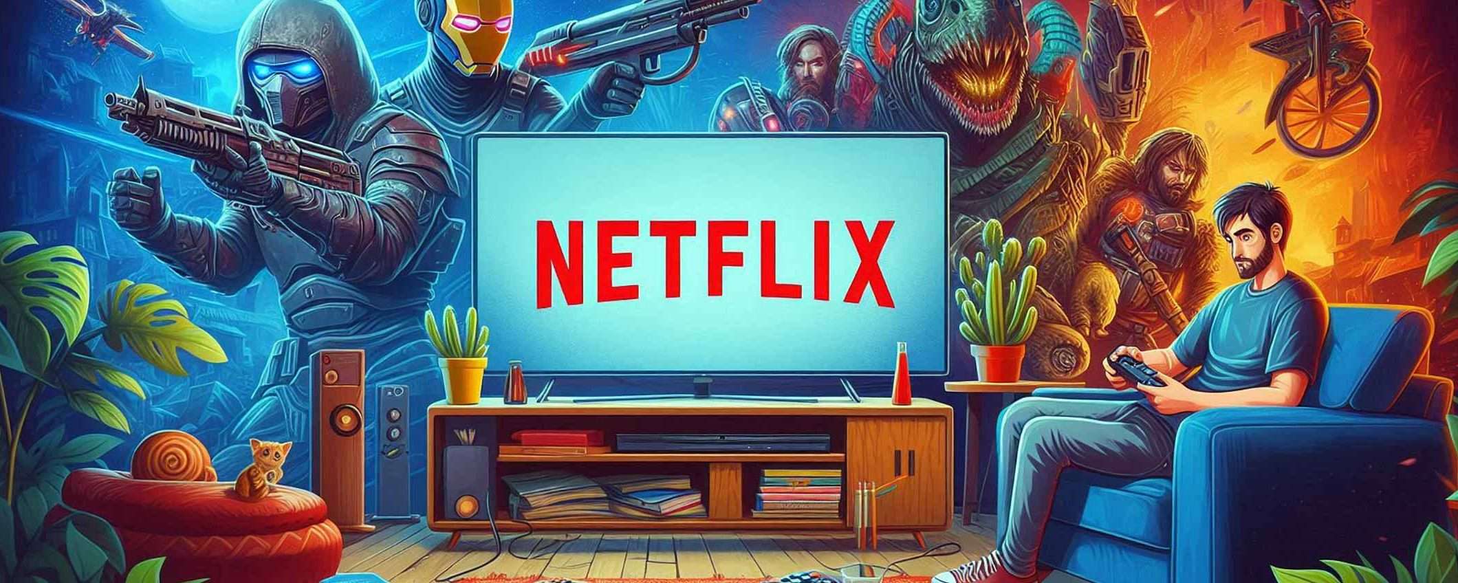 Il cloud gaming di Netflix sarà per tutta la famiglia