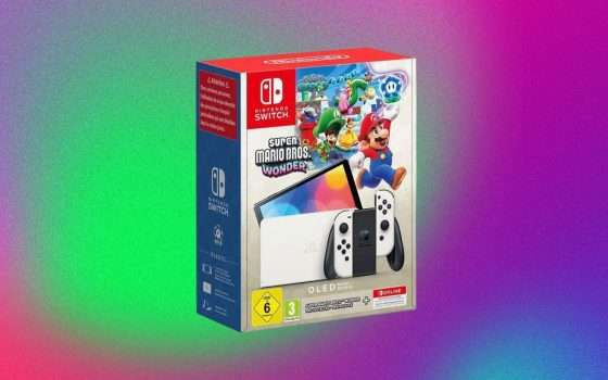 Nintendo Switch OLED + Mario Wonder: Offerta Imperdibile su eBay