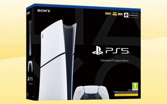 PS5 Slim Digital: risparmia 60€ con questa SUPER OFFERTA