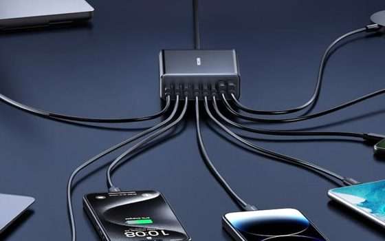 OCCASIONE: caricatore 300 W con 8 porte, attiva il coupon sconto