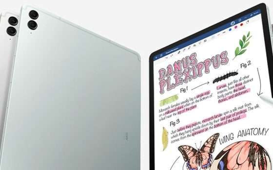 Tablet Samsung top di gamma: al PREZZO MINIMO con il pennino