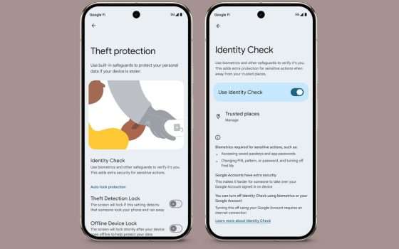 Verifica dell'identità di Google protegge i dati sui Pixel rubati