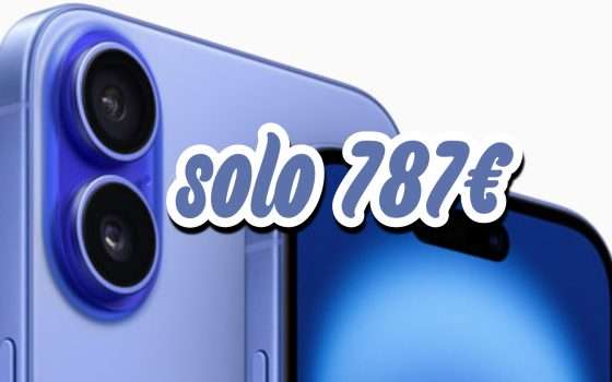 Bomba Apple iPhone 16 128GB: solo 787€ su eBay