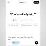 ChatGPT, motore di ricerca è disponibile senza account