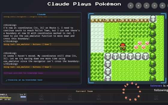 Claude 3.7 Sonnet di Anthropic gioca a Pokémon su Twitch