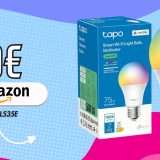 Smart, colorata e consuma poco: la lampadina E27 di Tapo è unica (10€)