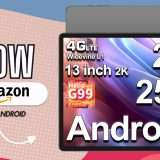 Tablet Android 14 per app e svago, potenza ULTRA e prezzo regalo