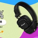 Marshall Major V, iconiche nel design come nel suono: il prezzo crolla