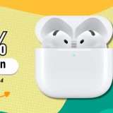 Apple AirPods 4 a 129€ con audio spaziale personalizzato e nuovo design