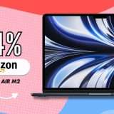 MacBook Air M2 da comprare al volo, 16/256GB e prezzo che precipita