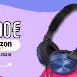 Sony MDR-ZX310, quando la qualità la paghi appena 22€ (solo Amazon)
