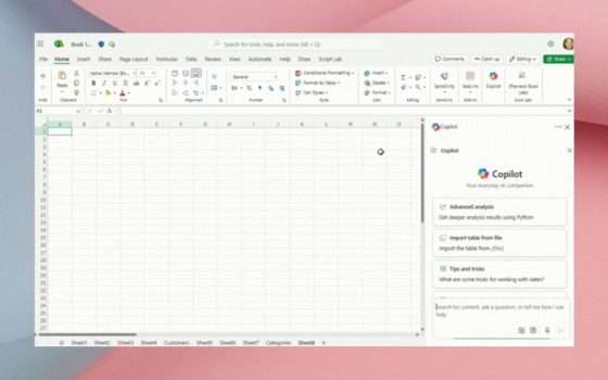 Copilot in Excel integra documenti Word, PowerPoint e PDF