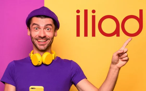 Iliad: 180 GB a soli 9,99€ al mese, con 5G incluso per la massima velocità