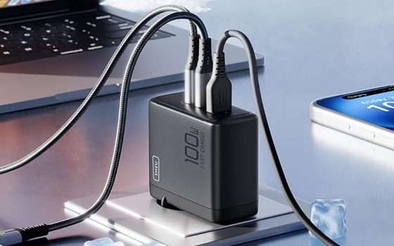 Caricatore INIU da 100 W: non perdere l'OFFERTA A TEMPO