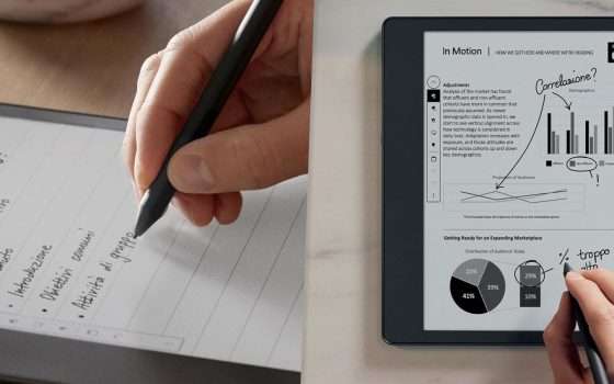 Kindle Scribe: risparmia 85€ sul taccuino digitale di Amazon