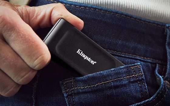 SSD portatile 1 TB: SUPER SCONTO per Kingston XS1000