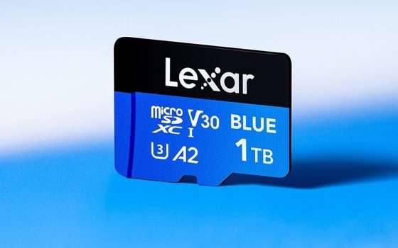 Lexar Blue: la microSD da 1 TB oggi è al MINIMO STORICO