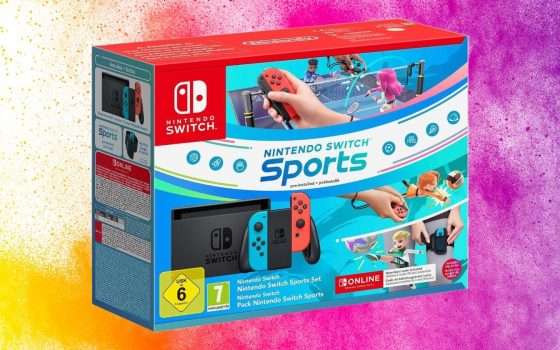 Nintendo Switch + Sports + Abbonamento a soli 273€ su eBay