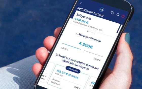 Zero canone e 4% annuo lordo: apri subito SelfyConto