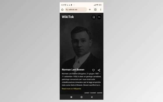 WikiTok, Wikipedia diventa verticale come TikTok