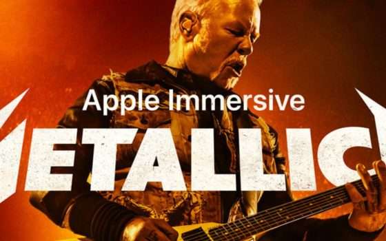 Apple Vision Pro, il concerto dei Metallica è spettacolare