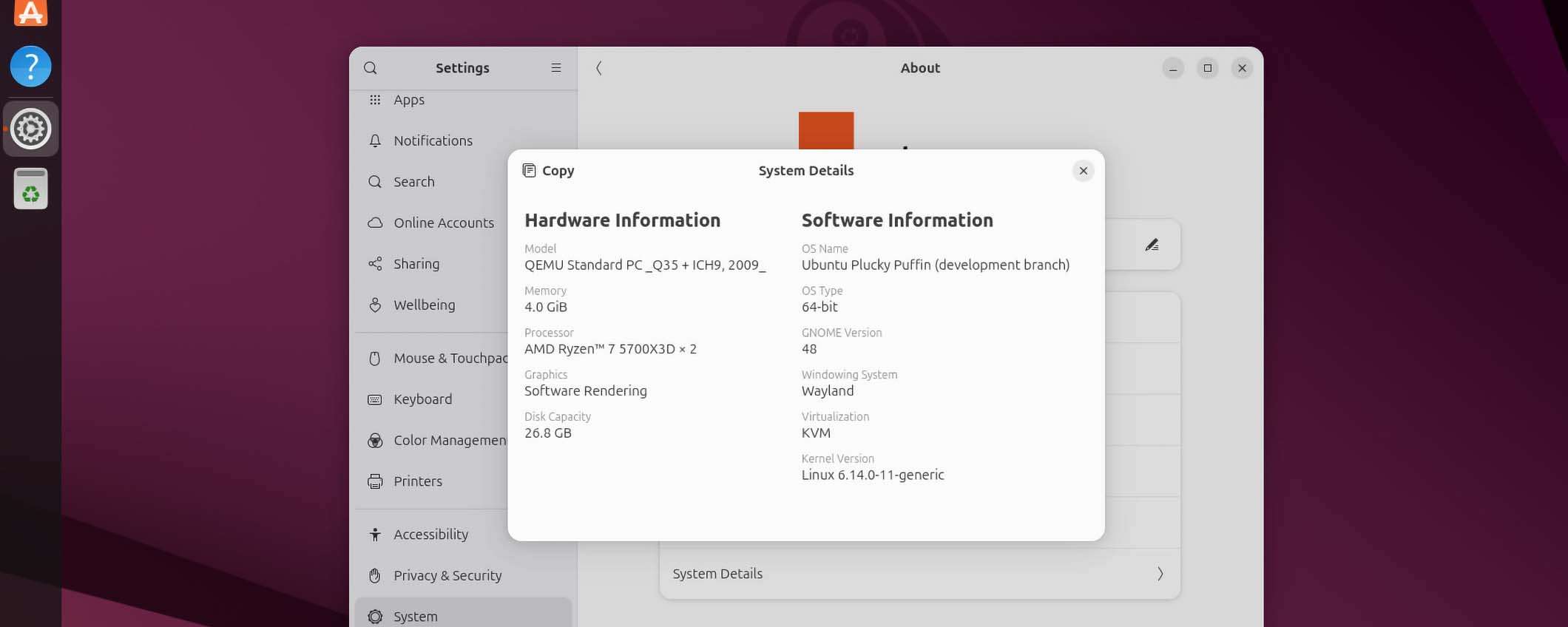 Le novità in anteprima di Ubuntu 25.04 “Plucky Puffin” beta