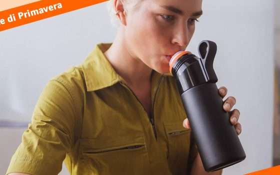 AIR UP al prezzo minimo storico: la borraccia è l'affare di Amazon
