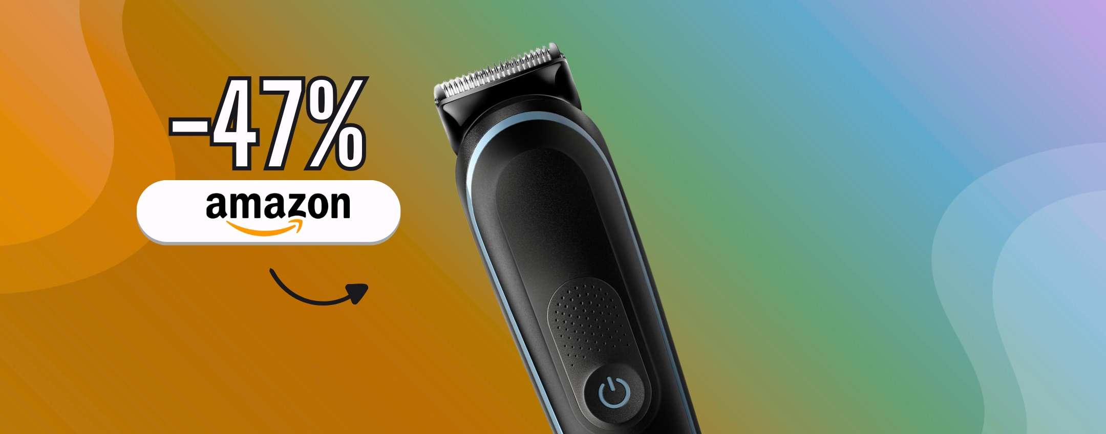 Barba, capelli e corpo con il kit BRAUN completo: offertona a 39€