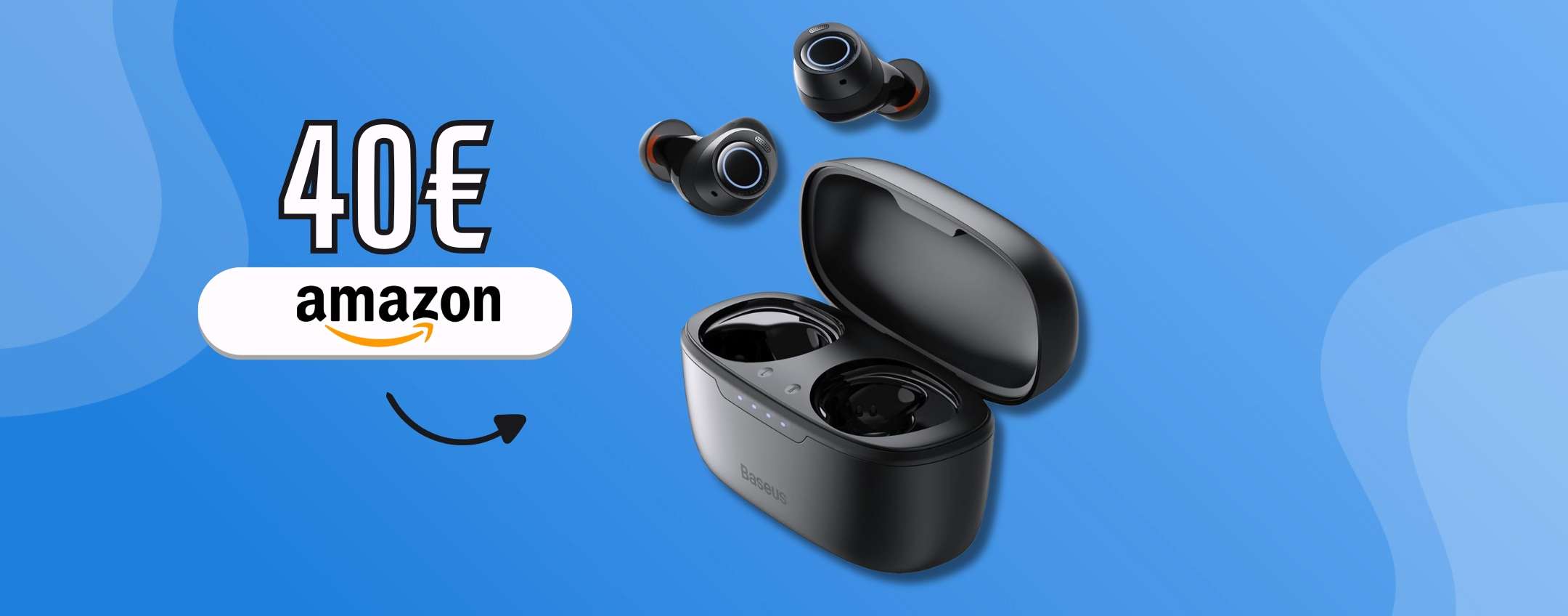 Con questi Auricolari Bluetooth la batteria non finisce mai (audio TOP)