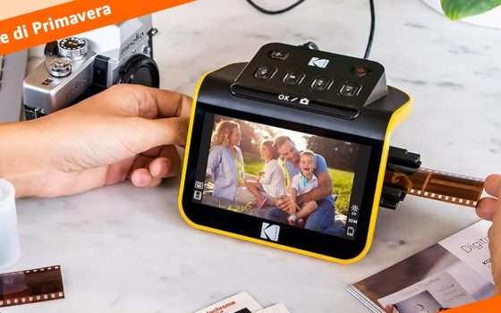 Scanner negativi e diapositive KODAK: affare nella Festa Amazon