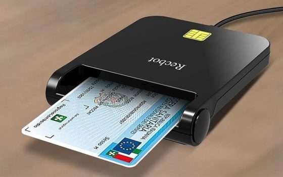Lettore smart card per tessera sanitaria e CNS in offerta a 13€