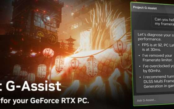 Nvidia G-Assist, l'assistente vocale per ottimizzare il PC