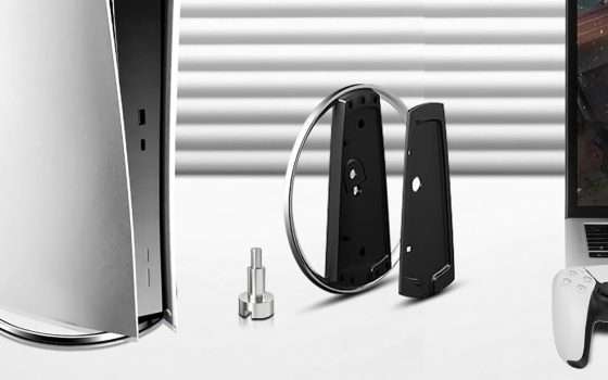 Supporto verticale per TUTTE le PS5 (anche Slim e Pro) a soli 13€