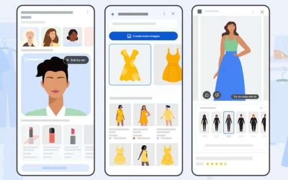 Google Shopping: nuovo strumento AI suggerisce vestiti simili