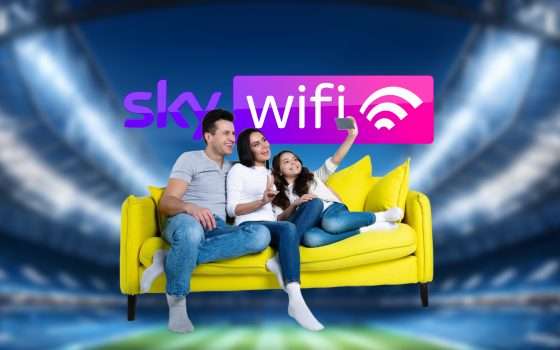 Sky WiFi + Sky Sport + Sky TV a 35,80€: attiva l'offerta, risparmi 552€ l'anno
