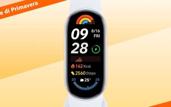 Xiaomi Smart Band 9 a soli 30€ per la Festa di Primavera Amazon