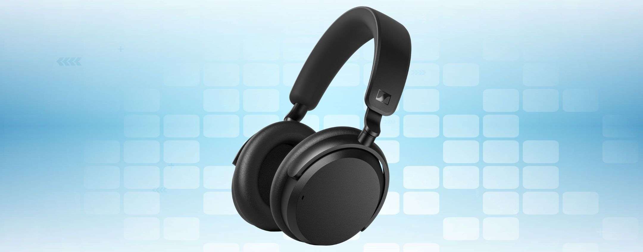 Cuffie bluetooth Sennheiser con 50 ore di musica in maxi sconto (-46%)