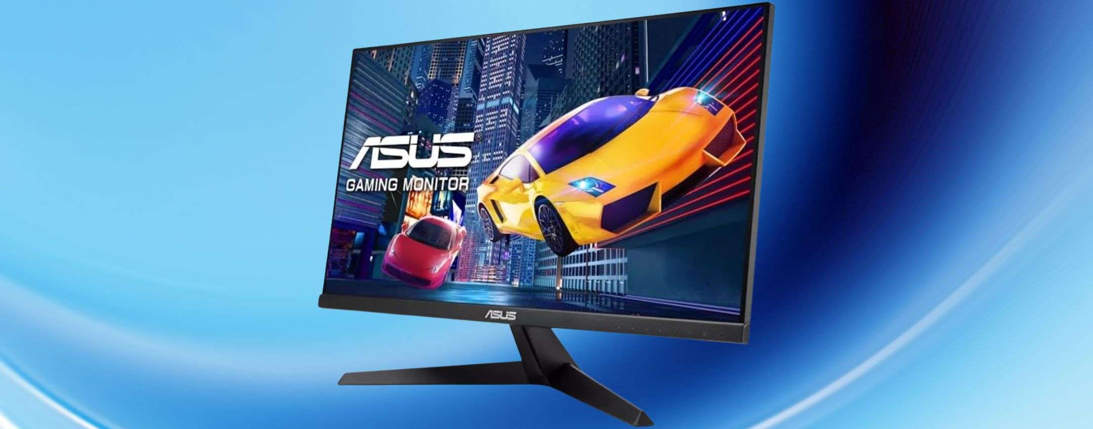 Monitor ASUS 24″ Full HD 120Hz: Amazon lo sconta a 89,99 euro (-30%)
