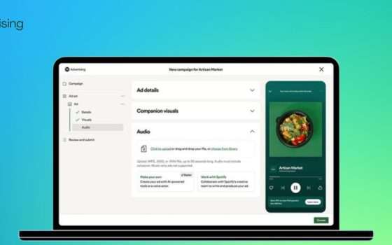Spotify lancia la pubblicità generata con l'AI
