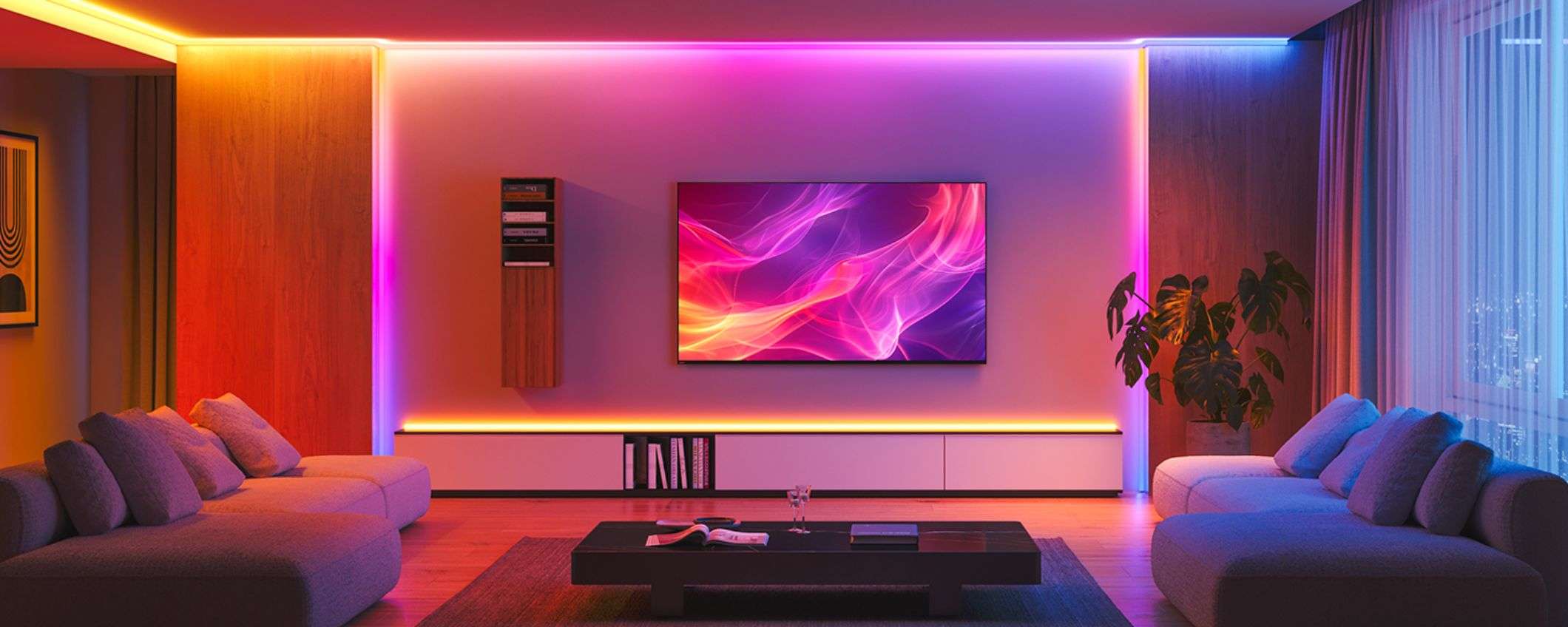 Che spettacolo questa striscia LED che genera effetti di luce grazie all’AI