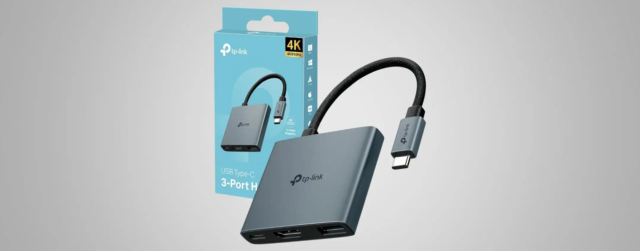 Hub USB-C 3-in-1 TP-Link: comodo e ad un prezzo LOW COST