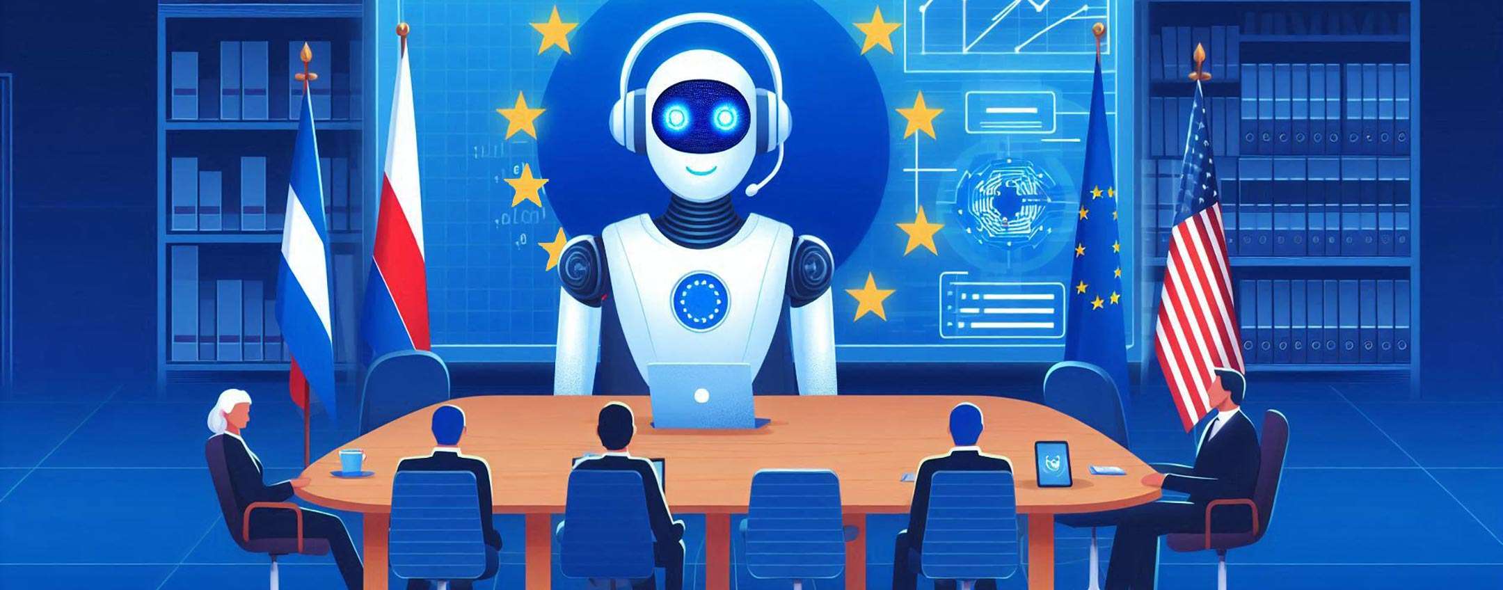 No ai bot AI per le riunioni della Commissione europea