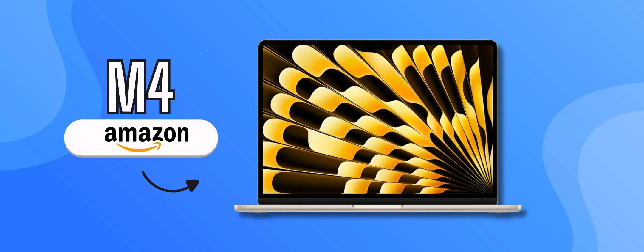 Apple MacBook Air 13″ M4 ora in sconto, paghi anche in 5 rate (24+512GB)