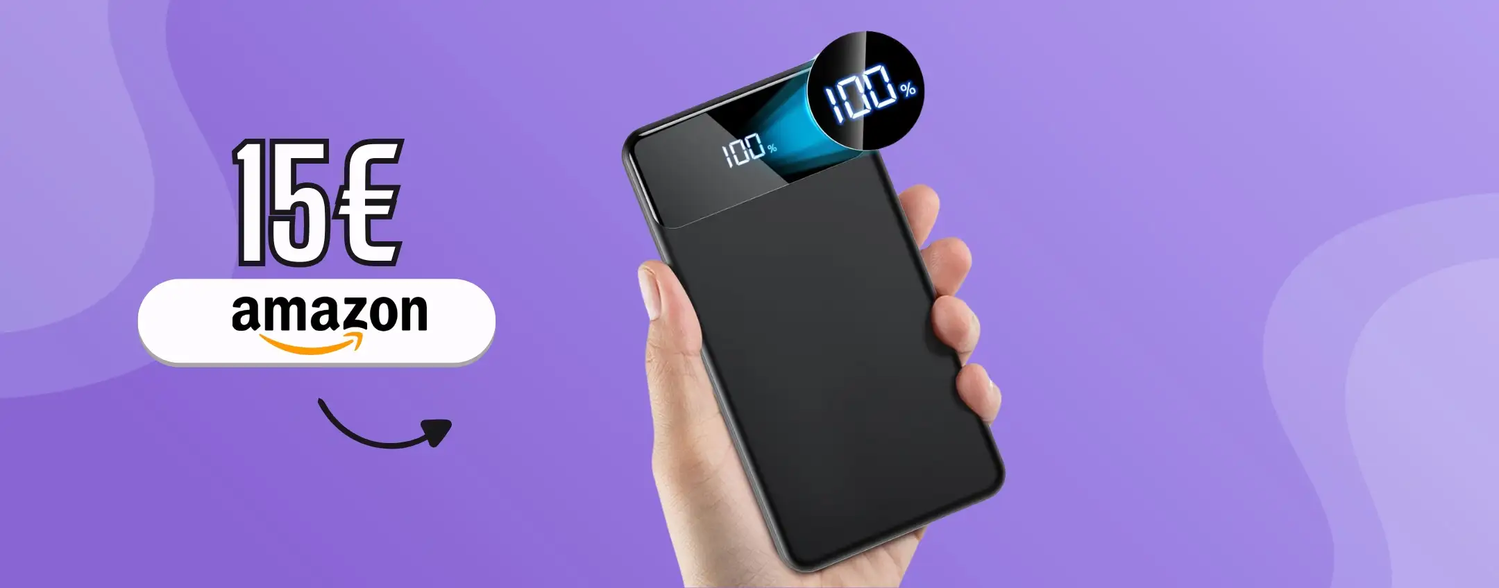 Power Bank 12000mAh sempre con te: una risorsa incredibile (15€)
