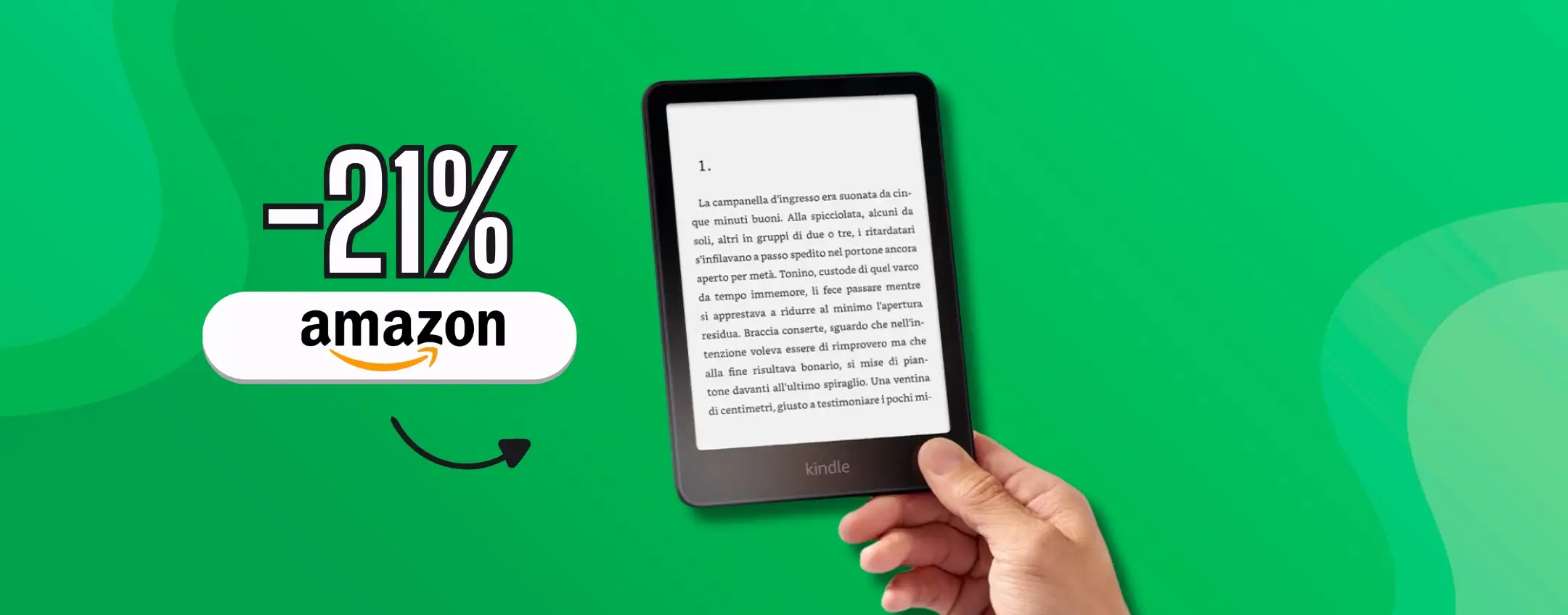 Kindle Paperwhite è in sconto: nuovo modello da 16GB a prezzo SORPRESA