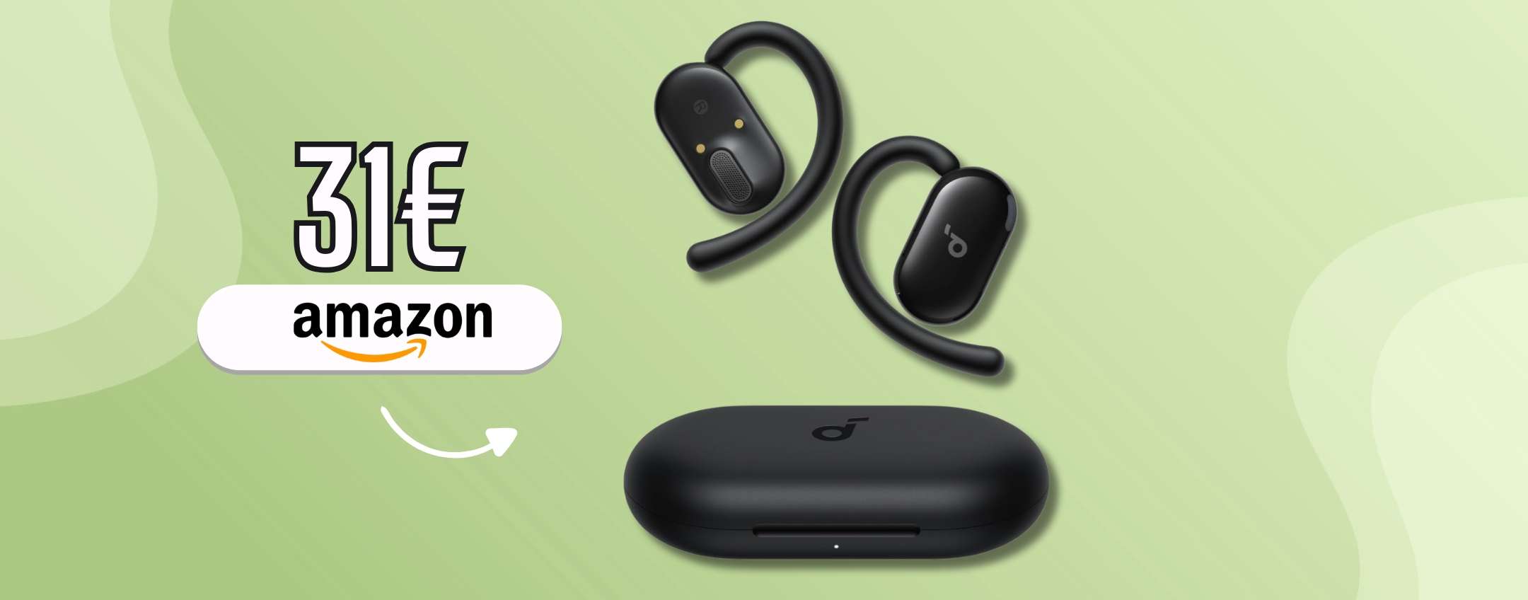 Sport e quotidianità con le Soundcore V20i: ora in DOPPIO sconto su Amazon