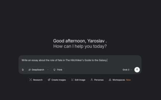 Grok Studio: l'editor per creare documenti, codice e app