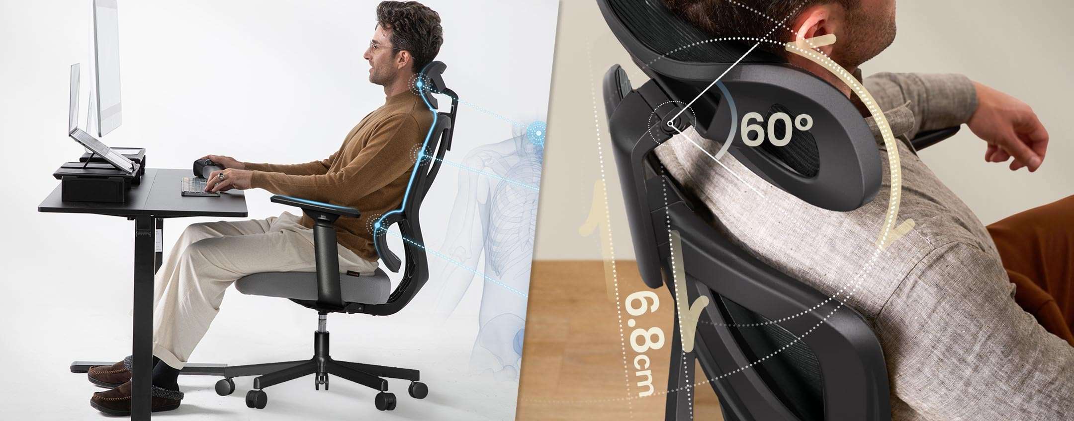 ProtoArc EC100: sconto mai visto sulla sedia ergonomica da ufficio